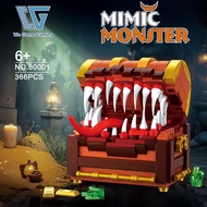 In Stock] Compatible Lego Dungeons and Dragons Monster Treasure Box Creative Assembling Educational 