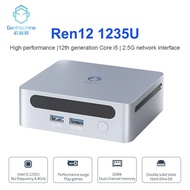GenMachine Ren12 i5-1235U Intel 12th 10 cores Mini PC Windows11Pro lris Xe Graphics (Up to 1.2G) DDR