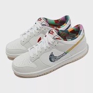 Nike Dunk Low GS 大童鞋 女鞋 變形蟲 腰果花 佩斯利 彩色 米白 休閒鞋 FN8913-141