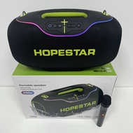 รุ่นใหม่ล่าสุด Hopestar A80/A65 ลำโพงบลูทูธ 300วัตต์ พร้อมไมค์ลอย1อัน ลำโพง6ดอก ปรับเบสได้3โหมด
