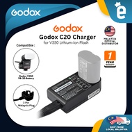 Godox C20 B20 Battery Charger C20 DC Charger for Godox VB20 V350F V350C V350S V350N V350 On-Camera F
