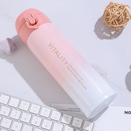 Thermos Flask Simple Design 300ML Thermal Flask Vacuum Flask Thermos Keep Warm 304 Stainless Steel弹跳