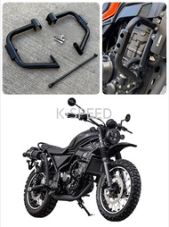 กันล้มแคชบาร์ รุ่นพิเศษ POM Rod (ปอมแท่ง) แต่ง Diabolus (V.2) สำหรับ Honda CL 300