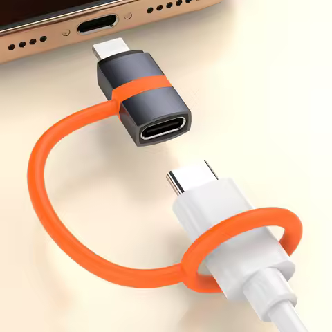 ANKNDO Lightning To USB C Adapter 3A Fast Charging OTG for iPhone 15 xr Pro Type C To Lightning iPho