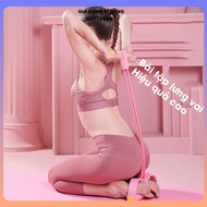 6-TUBE RESISTANCE RUBBER ABDOMINAL TRAINING BAND - Multifunctional Foot Pedal for Exercise at Home