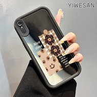 YIWESAN Casing Hp Untuk Xiaomi Redmi 9A Redmi 9i Redmi 9T Redmi 9 Power Case Casing pola bunga Kasin