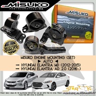 MISUKO Hyundai Elantra MD / AD 2.0 Auto Premium Engine Mounting Set