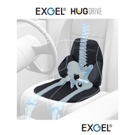 Japan Japan EXGEL Car Seat Cushion Lumbar Support Lumbar Support Relieve Fatigue Breathable Cushion
