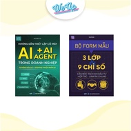 Combo of 2 books: Setting up AI + AI Agent in business and 3-layer sample set with 9 cooperation inv