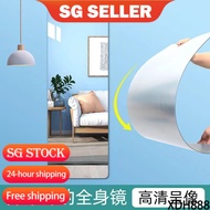 【Local Seller Fast Shipping】mirror full length acrylic mirror/soft mirror/wall mirror/full length mirror/mirror sticker/full body mirror/mirror sticker wall/sticker mirror/wall self-adhesive acrylic bathroom mirror toilet mirror