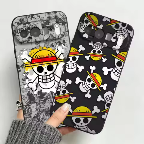 Funda Phone Cover Case for Google Pixel 10A 7a 6 7 8 Pro 6a 8a 10 9 Pro XL 9a One Piece Cool Logo