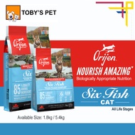 Orijen Six Fish Cat 1.8kg / 5.4kg  (100% AUTHENTIC FROM CANADA)