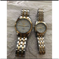 seiko 5 coupLe watch for men and women
