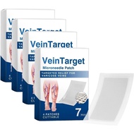 16PCS Vein Target Microneedle Patch, 2026 Advanced Varicose Veins Treatment for Legs, Gfuel VeinTarg