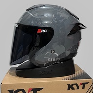 KYT KYOTO R HALF FACE HELMET SNI DOTOriginal WITH HANDSOME 3D SPOILER