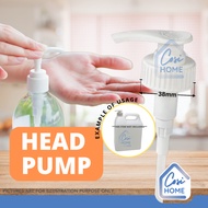 38mm Pump Dispenser Refillable Empty Bottle Pump Dispensing Shampoo Lotion Hand Foam Pump Cap Dispen