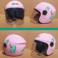 Cartoon Kids Motorcycle Safety Helmet Half Helmetmet helmet sopa cover kyt helmet submeter abus helm