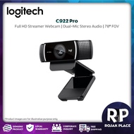 Logitech C922 Pro Stream Webcam Full HD 1080P 60FPS Video Camera Webcam with Tripod