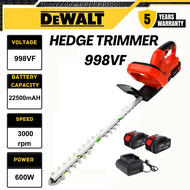 DeWalt Cordless Hedge Trimmer 998Vf Rechargeable Battery Electric Grass Shrub Trimmer Pruning Saw Ga