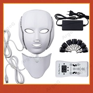 LED Face Masks PDT Photon Skin Beauty Therapy 7 Colors Light Facial Led Laser Neck Mask for Skin Care