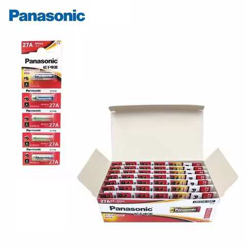 Panasonic 27A 12V Alkaline Battery A23 A27 23GA A23S E23A MN21 V23GA GP23A LRV08 L1028 Long Lasting 