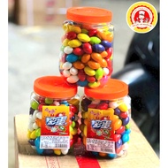 Box of colorful chewing gum, delicious and flavorful, chewing gum, chewing gum candy