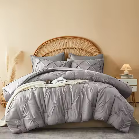5-PC/7-PCS Comforter Set - Queen Bed in a Bag with Comforters, Sheets, Pillowcases Queen King Full T