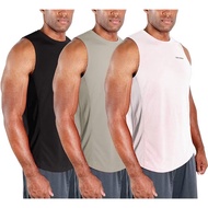 Shirt Sleeveless [Bigsize]D3vops wide mesh sports form