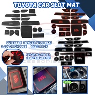 Toyota Vios 2023-2025 Interior Slot Mat