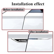 Car body fender Modified side Emblem 3D decoration sticker For Great Wall Haval H6 Dargo M6 H9 H6S F