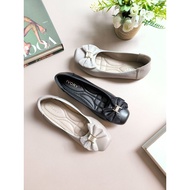 Flat Shoes Flexible Ribbon BalletWanita 888-V108