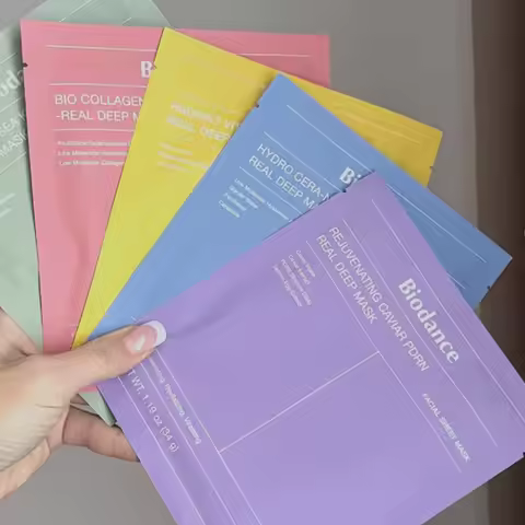 Hot Collagen Real Deep Mask Supplement Collagen Hydrating Overnight Hydrogel Mask Elasticity Improve