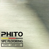 PHITO SPC Flooring Rigid-Core Luxury Vinyl Flooring ( 1 Box = 12 pcs)