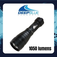 Deep Blue Storm 1050 Torch - Scuba diving snorkeling freediving light night dive