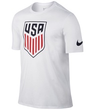 Nike Men's USA Crest T-Shirt White Large