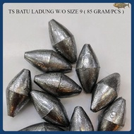 [MY] Inter Line Fishing Lead Sinker / Batu Ladung Pancing W/O #9 ( 85g )