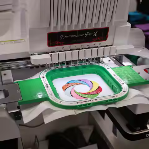 MaggieFrame Mighty Magnetic embroidery hoop for Brother VR PRS100 PR1X PR620 PR650 PR670E PR680W PR1