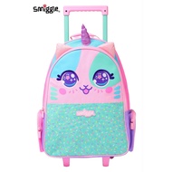 Smiggle Best Budz Trolley Backpack with light up wheels