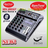 Baretone Mixer 4channel Max Force 4, Bluetooth Mixer