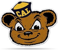 Rico Industries NCAA Cal Berkeley Golden Bears Mascot Shape Cut Pennant - Home and Living Room Décor - Soft Felt EZ to Hang