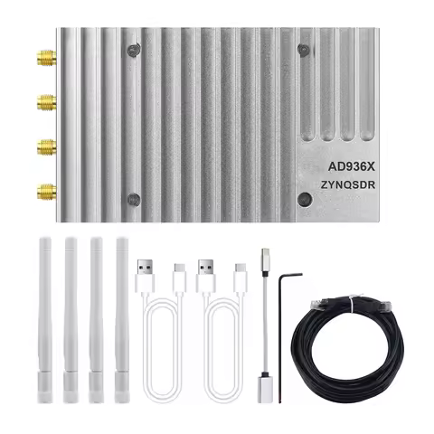 HamGeek ADI Pluto+ 70Mhz-6Ghz SDR Software Defined Radio AD936x for Libiio iioscope SDRsharp Matlab