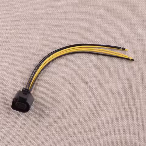 6 Pins Throttle Body Connector Pigtail Plug Fit for Audi Q7 A8 A3 VW Beetle Eos Golf 1J0973713 4H097