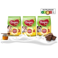 Dumex Dugro Refill Milk Powder 850g/1.5kg - Sucrose-Free, Healthy Growth, Strong Bones