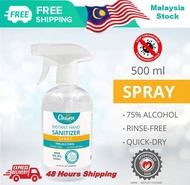 Cleanse 360 Instant Hand Sanitiser Spray 75% Ethanol Alcohol | Quick Dry | Rinse Free | Kills 99.9% Bacteria &amp; Viruses Quick Dry Sanitizer with 50ml 100ml 500ml Packing Sizes come with Sprayer Bottle