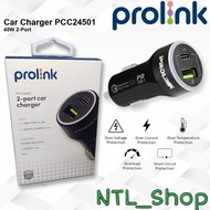 Prolink Car Charger Pcc24501 45W 2-Port