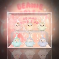 POPMART PUCKY ตัวติดห้อยนุ่มพอดีตัว กล่องเก็บของสำหรับแสดงของเล่น กล่องเก็บของเล่นแบบจัดระเบียบ กล่อ