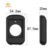 Silicone Bike Computer Protective Cover for Garmin Edge 530/830/130 Plus AU [anisunshine.sg]