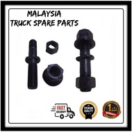 HUB BOLT WITH NUT TRAILER FUWA ISO
