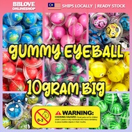 10 gram Big Eyeball gummy Soft Sweet Sour Gummy Candy Eyeball Planet Earth Watermelon Duck Soft Frui
