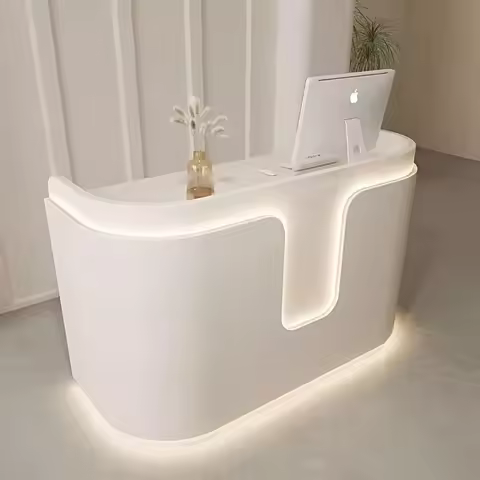 Modern Clothing Store Beauty Salon Simplicity Reception Desks Furniture Receptionen HBRD
